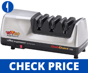 Chef'sChoice Hone Electric Knife Sharpener - For Serrated Edges sharpen a knife