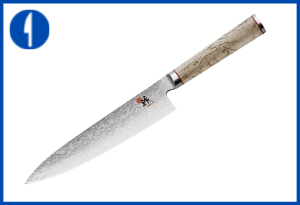 Miyabi Chef's Knife, 8-Inch, Birch/Stainless Steel