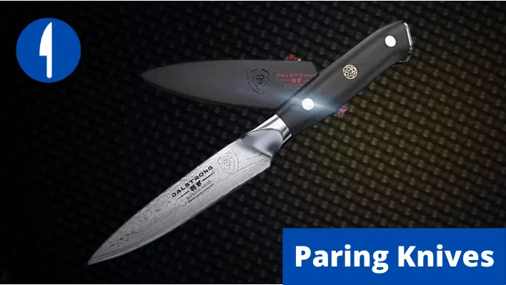 Paring Knives types of knives kitchen