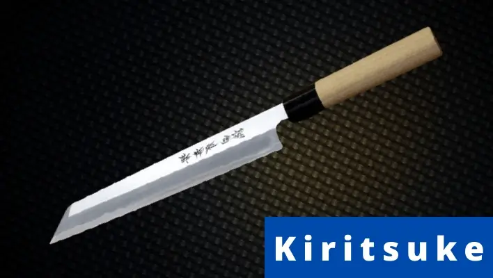 Kritisuke Knife on Black Background