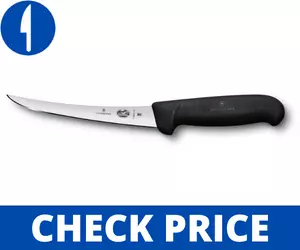 Victorinox 6-Inch Curved Fibrox Pro Boning Knife