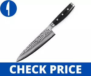 Handmade Japanese Knives Enso Hammered Chef's Knife HD Series - 8-inch Handmade Japanese Knives