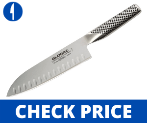 Global G-48-7 inch Stainless Hollow Ground Santoku global knife review
