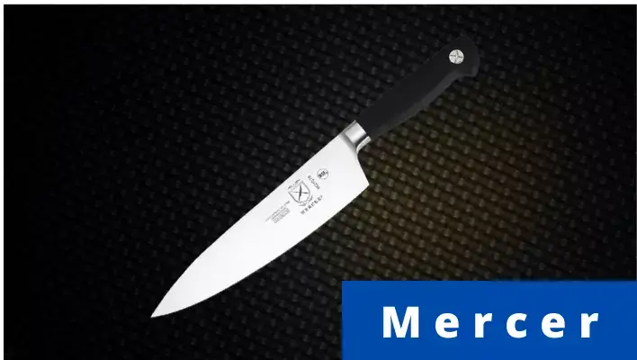 Mercer Short Bolster Chef's Knife