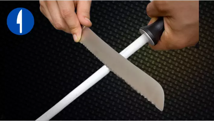 How to sharpen a serrated knife