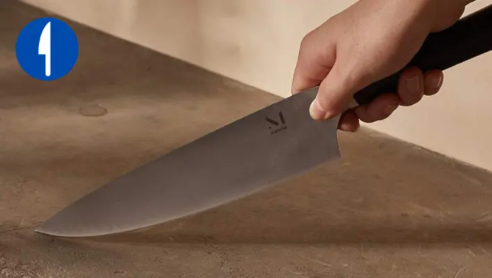 File or Sand your Knife how to sharpen a knife without a sharpener