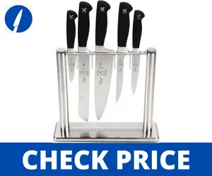 Mercer Genesis 6P Knife Set with Tempered Glass Block
